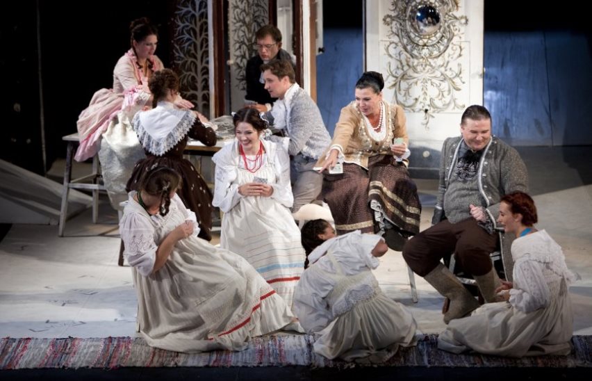 Амуры в снегу