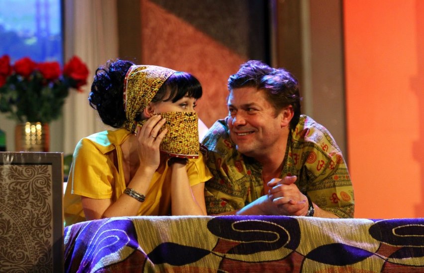 На высоких каблуках