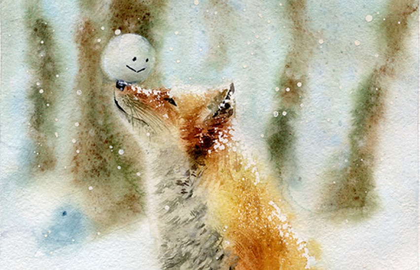 Новогодние приключения Колобка