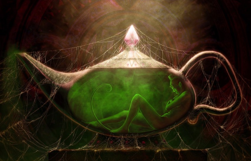 Волшебная лампа Аладдина